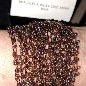 Vintage Beaded/crocheted Bracelet